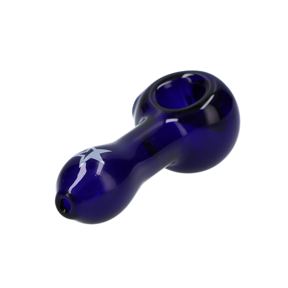 Famous Brandz Jimi Star Glass Spoon Pipe | 4 Inch - Back View 2