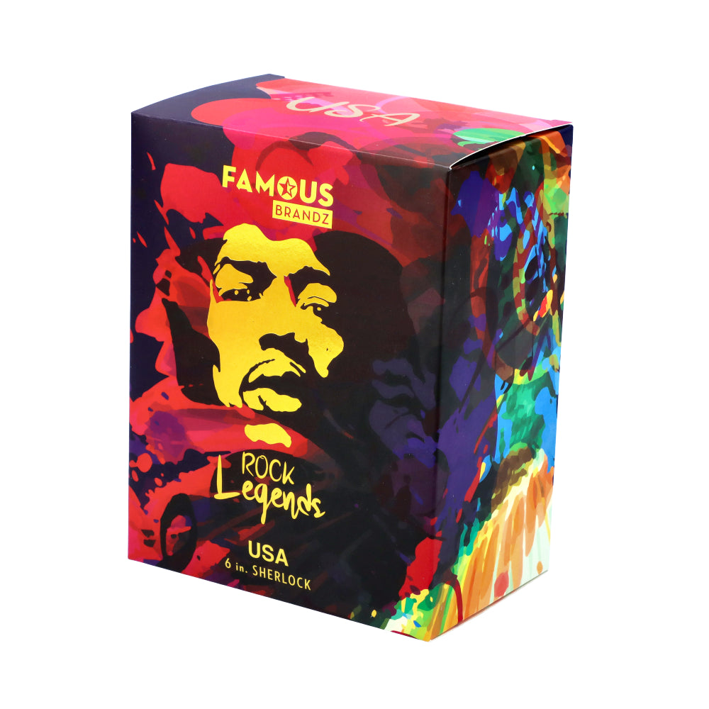 Famous Brandz Jimi USA Sherlock Hammer Pipe | 6 Inch - Box