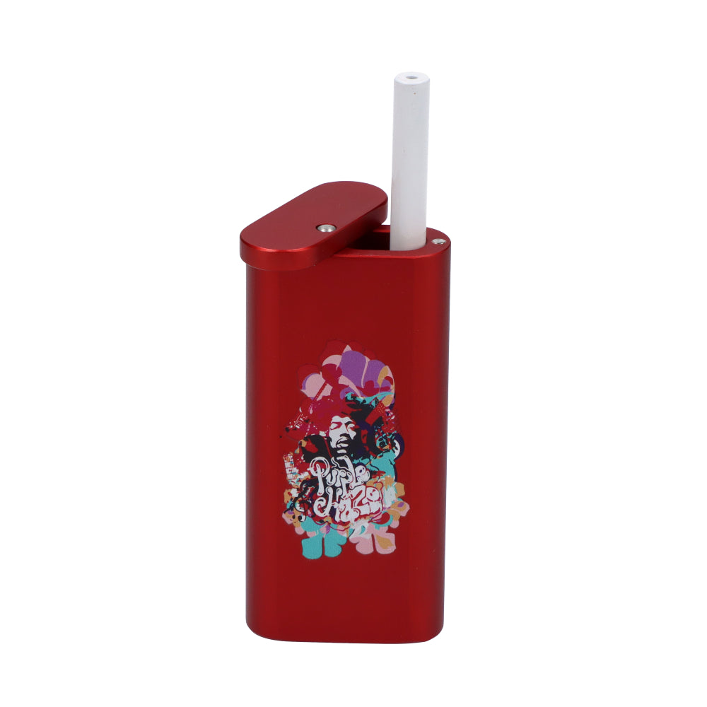 Famous Brandz Jimi Rainbow Haze Dugout Pipe | 4 Inch | Swivel Lid
