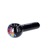 Cabana Cannabis Co. The Afterglow Spoon Hand Pipe | 5 Inch | Black | side view 1