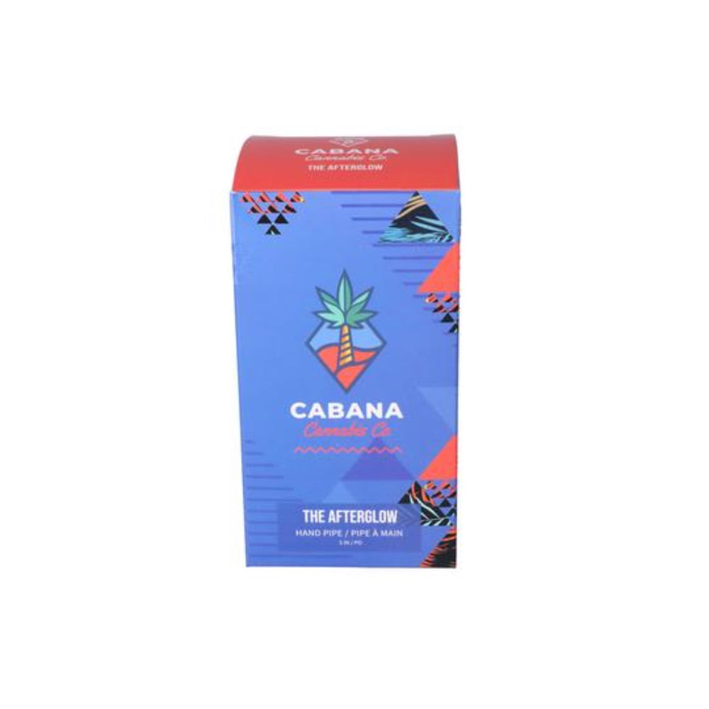 Cabana Cannabis Co. The Afterglow Spoon Hand Pipe | 5 Inch | box | front view