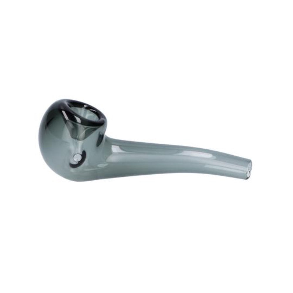 Everyday Essential 4 Inch Bent Spoon Pipe | Smoke | side view 2
