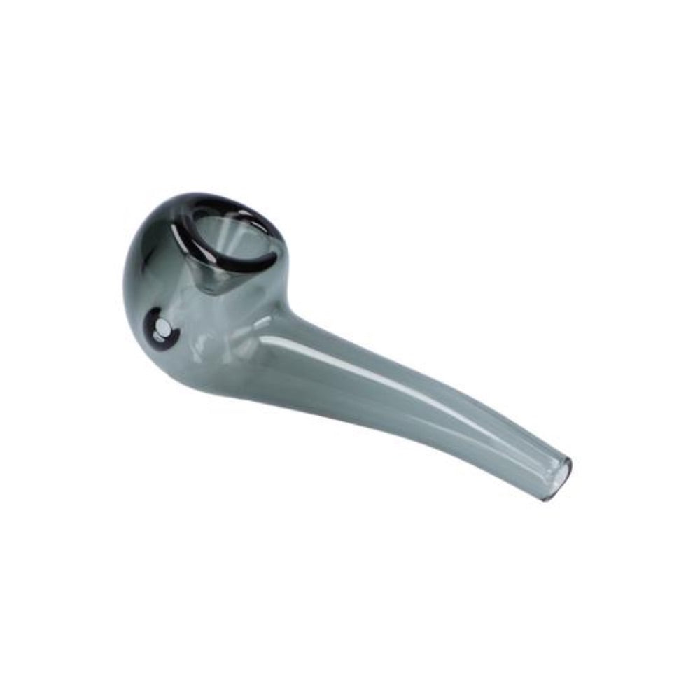Everyday Essential 4 Inch Bent Spoon Pipe | Smoke | side view 3