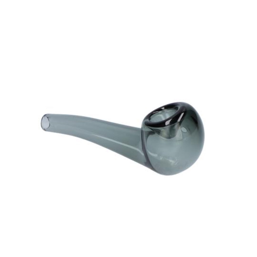 Everyday Essential 4 Inch Bent Spoon Pipe | Smoke | side view 5