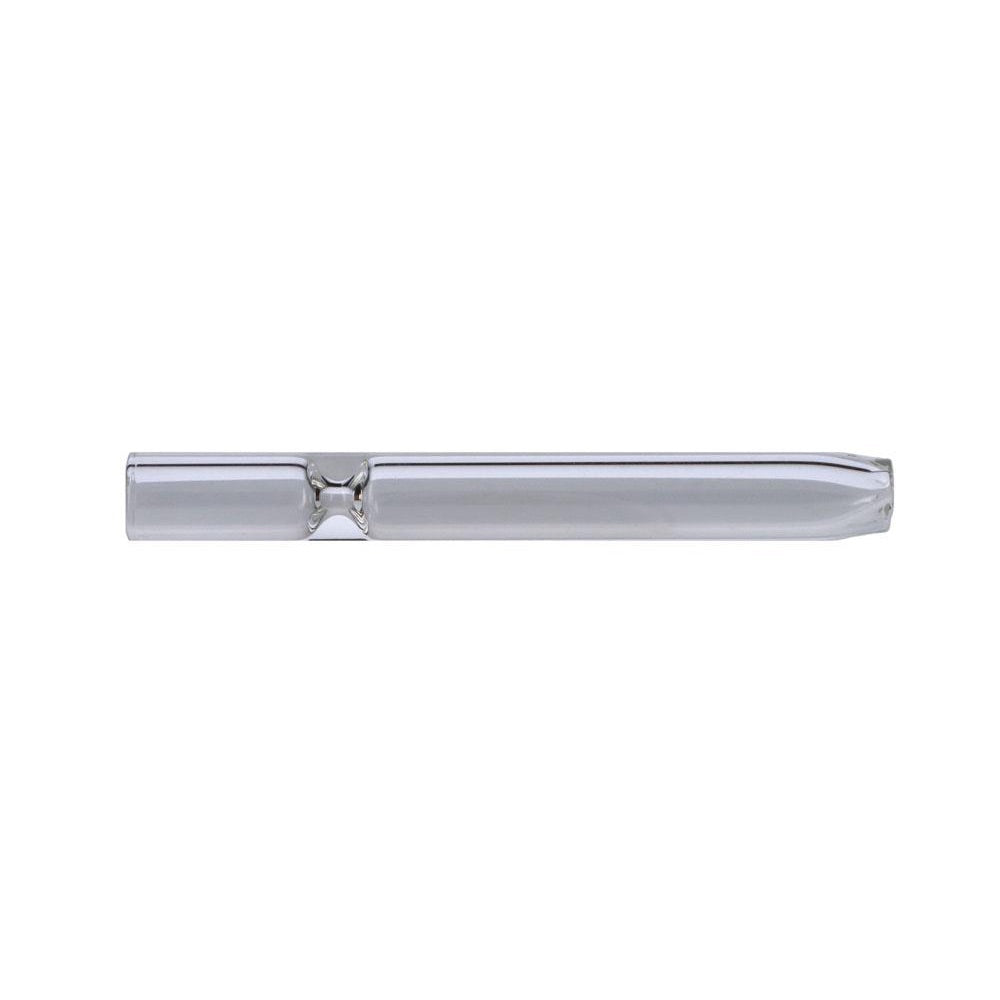 Everyday Essentials 4 Inch One Hitter  | Clear | side view 1