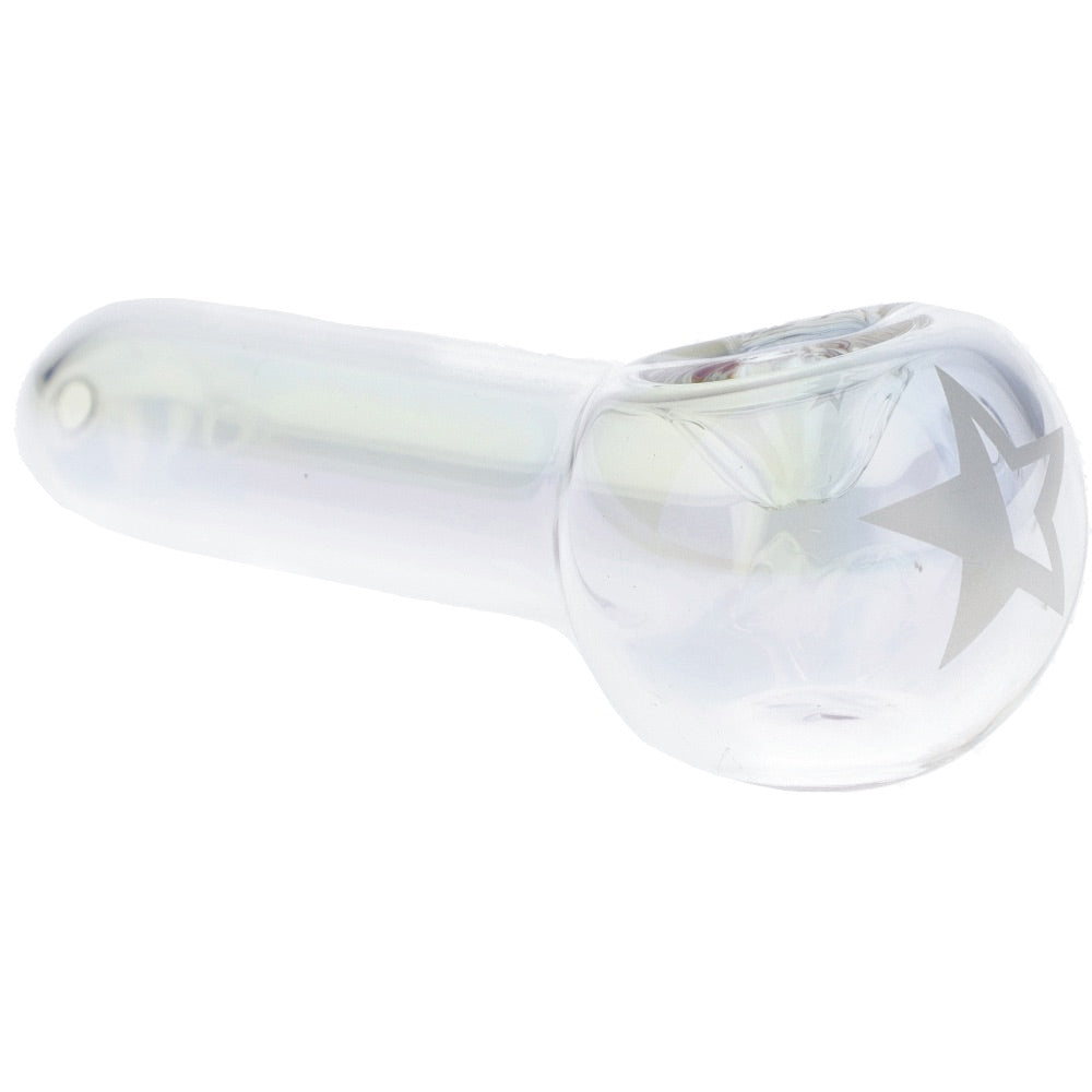 Famous X Fumed Spoon Hand Pipe | Crystal | side view 5