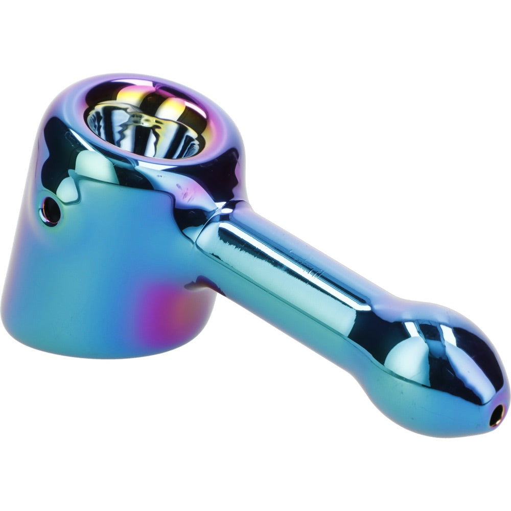 Famous X Prism Fumed Hammer Pipe | side view 3