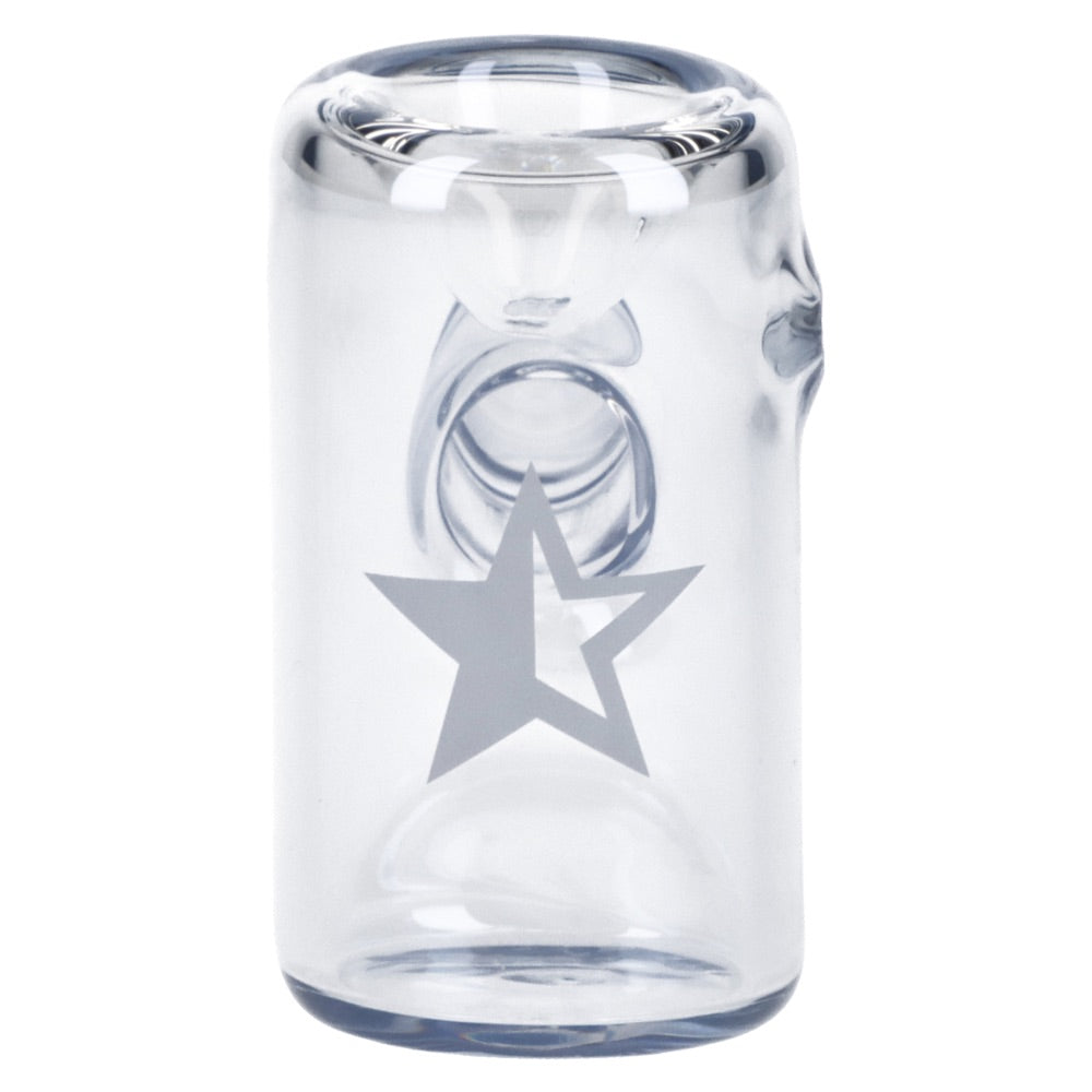 Famous X Fumed Large Sherlock Pipe | Grey | front view