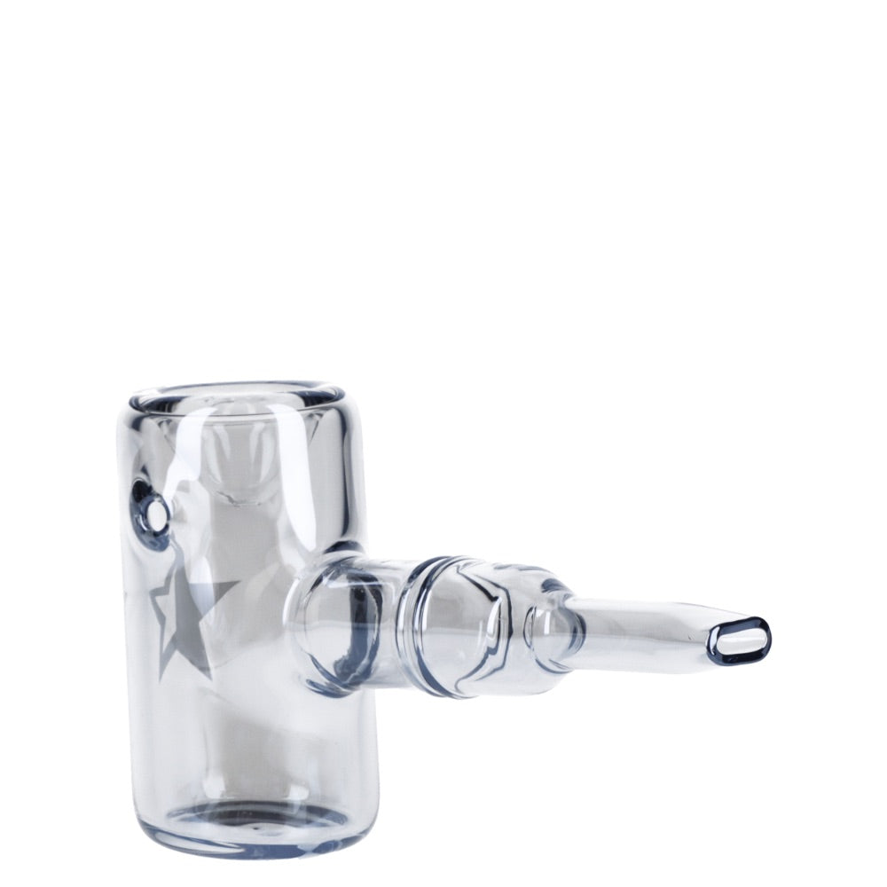 Famous X Fumed Large Sherlock Pipe | Grey | side view 2