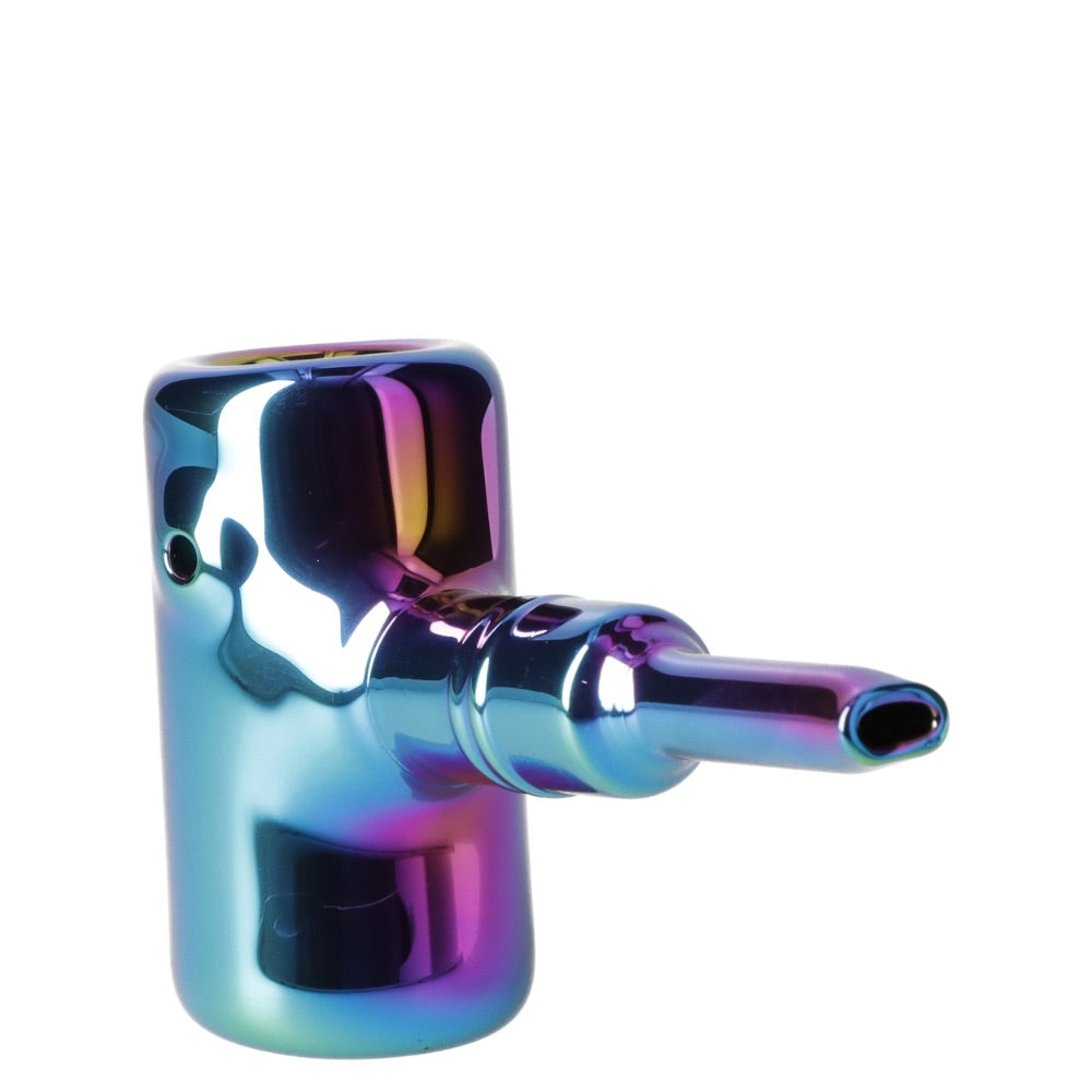 Famous X Fumed Large Sherlock Pipe | Rainbow | side view 3