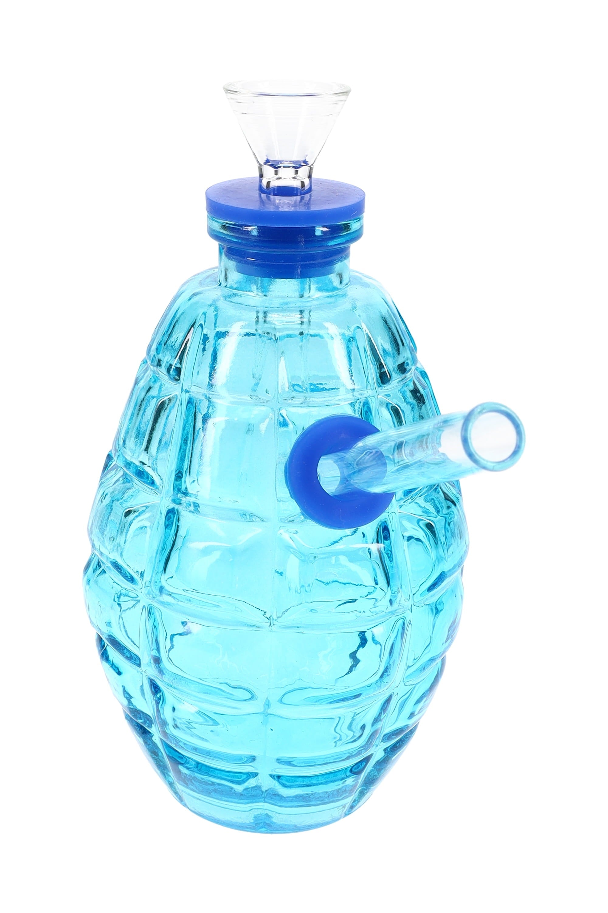 Primate Glass Colored Glass Grenade Bong “Blast Buddy” – 4½″