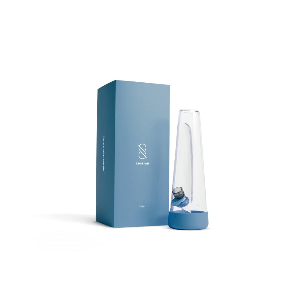 Session Goods Modern Water Pipe | Indigo | Box