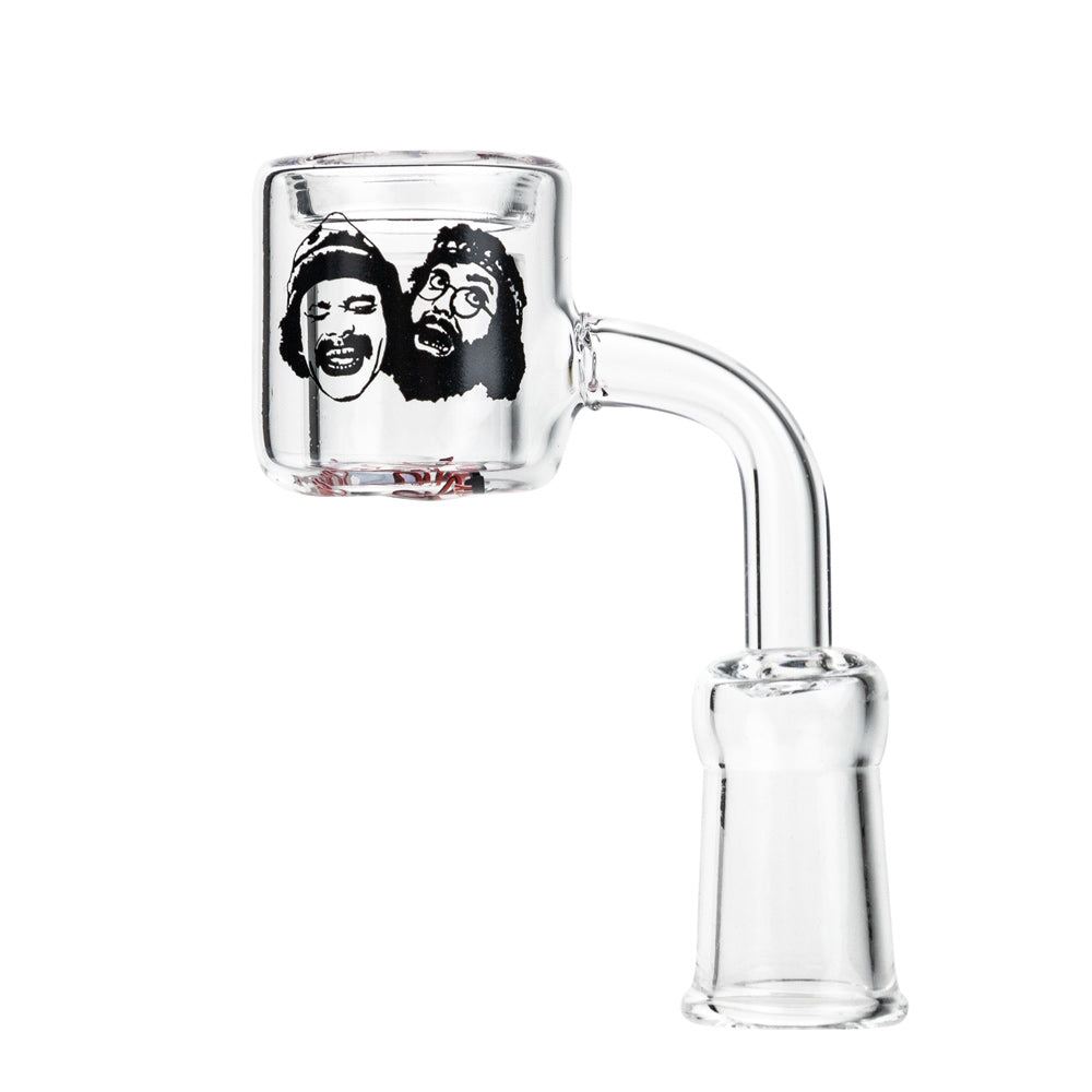 Cheech and Chong Female Quartz Thermal Banger with 90° angle