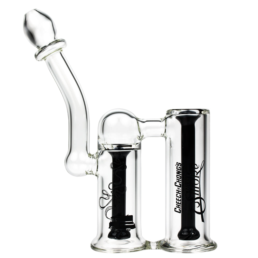 Cheech & Chong’s Clyde Bubbler | Black - Side View 4
