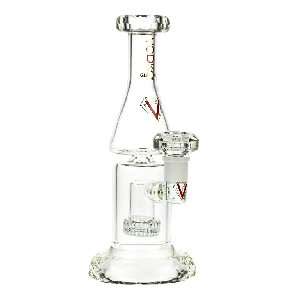 Vodka Glass Rosaline Diamond Series Bong | Side View 1