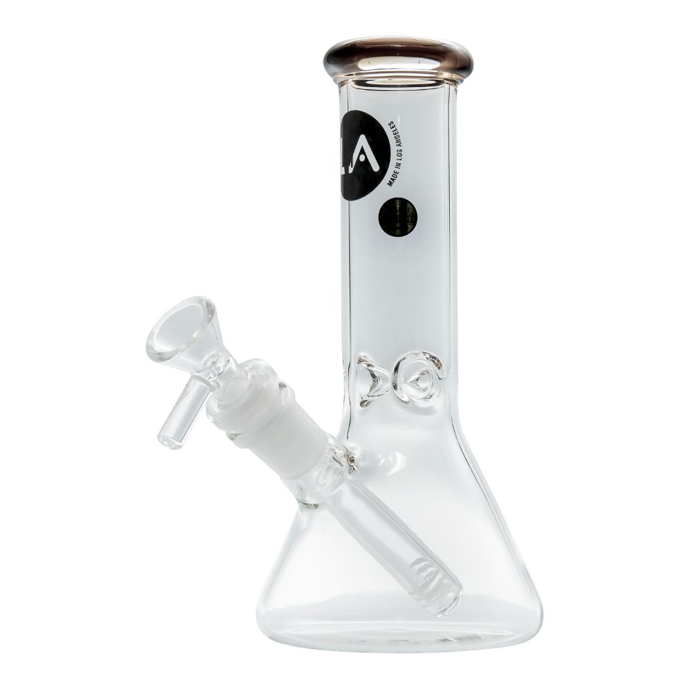 LA Pipes Beaker Base Ice Bong | 8 Inch