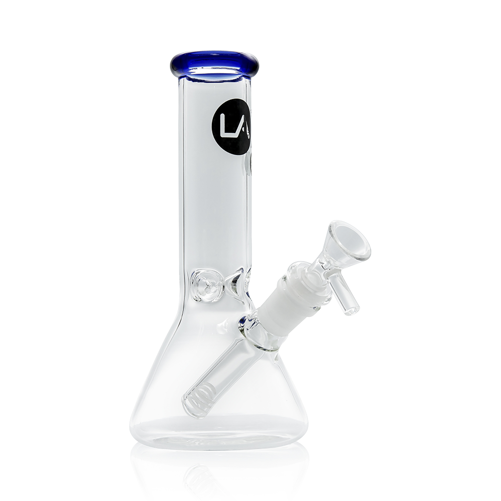 LA Pipes Beaker Base Ice Bong | 8 Inch