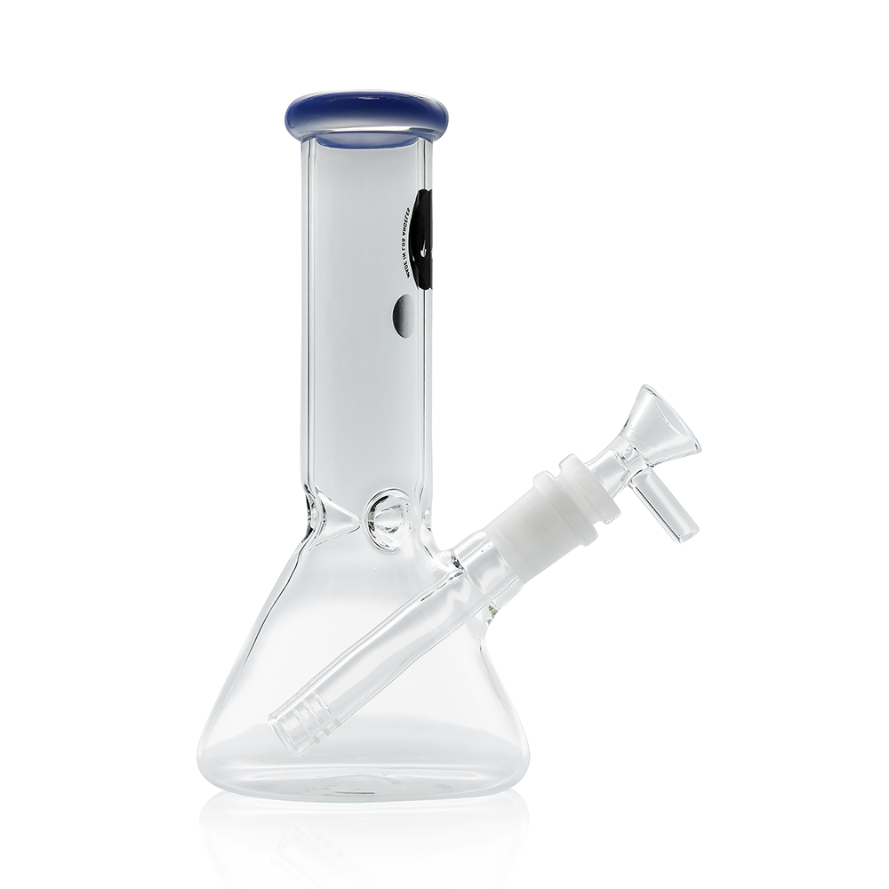 LA Pipes Beaker Base Ice Bong | 8 Inch