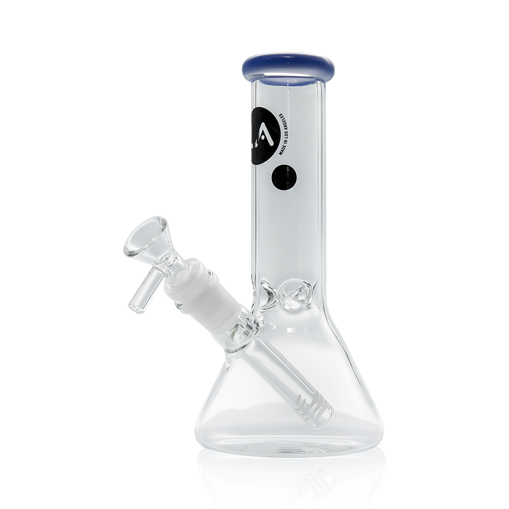 LA Pipes Beaker Base Ice Bong | 8 Inch