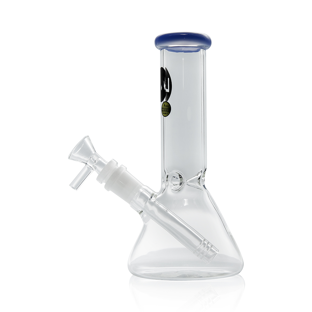 LA Pipes Beaker Base Ice Bong | 8 Inch