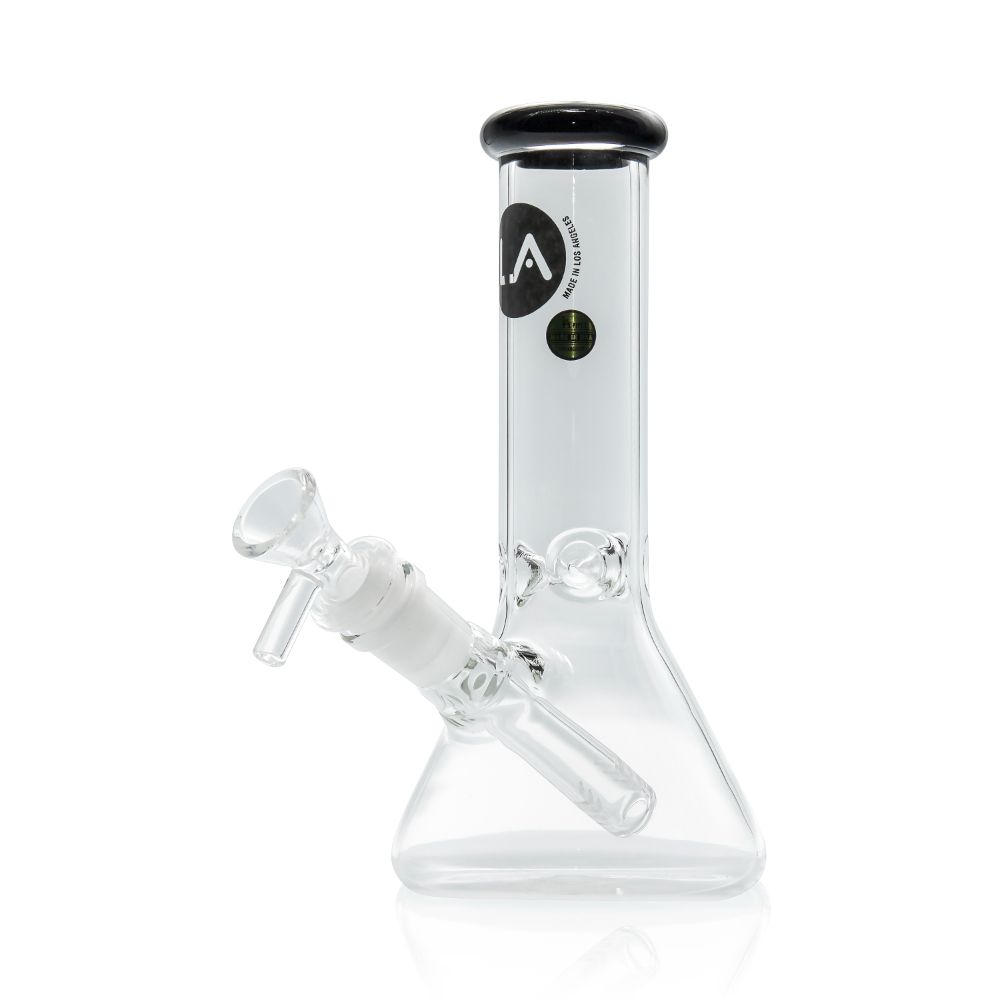 LA Pipes Beaker Base Ice Bong | 8 Inch