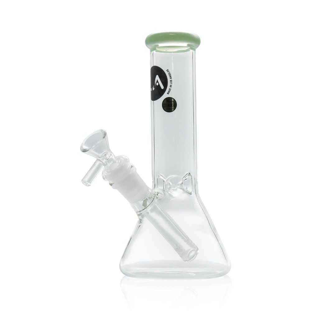 LA Pipes Beaker Base Ice Bong | 8 Inch