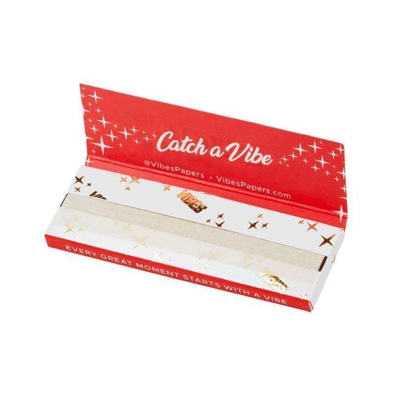 VIBES 1 ¼ Hemp Rolling Papers | single pack | open