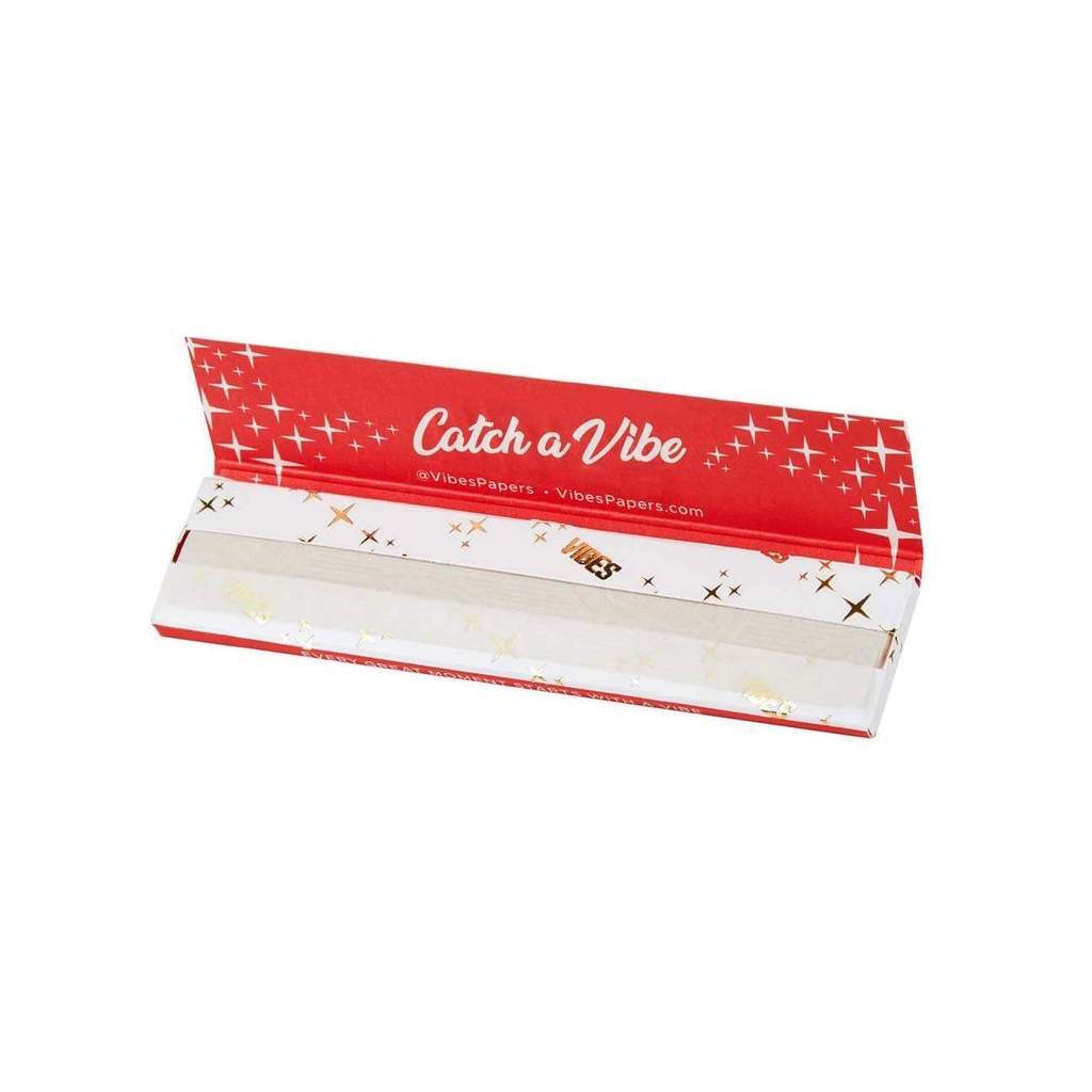 VIBES King Size Slim Hemp Rolling Papers | Single Pack 