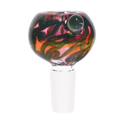 GC Pink Swirl Bowl - 14mm
