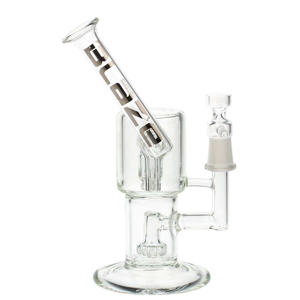 Blaze Glass Bubbler with Showerhead & Keg Diffuser -Side View 6