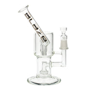 Blaze Glass Bubbler with Showerhead & Keg Diffuser -Side View 6
