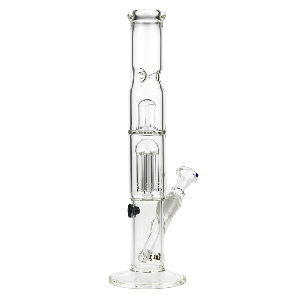 Black Leaf Baby Bongbastic 2-in-1 Percolator Ice Bong | Boxed Set - Back View 