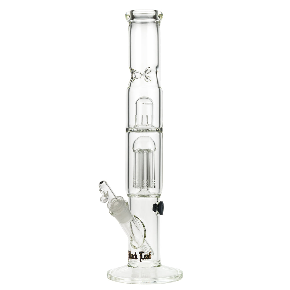 Black Leaf Baby Bongbastic 2-in-1 Percolator Ice Bong | Boxed Set - Side View 2