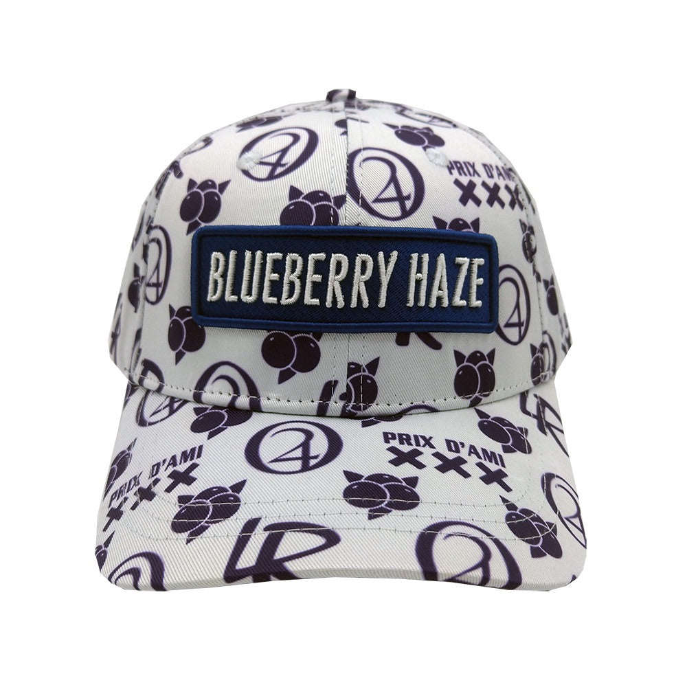 Lauren Rose 420 Blueberry Haze 420 Allover Fashion Fit Snapback | front view