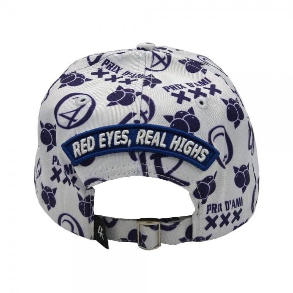 Lauren Rose 420 Blueberry Haze 420 Allover Fashion Fit Snapback | back view