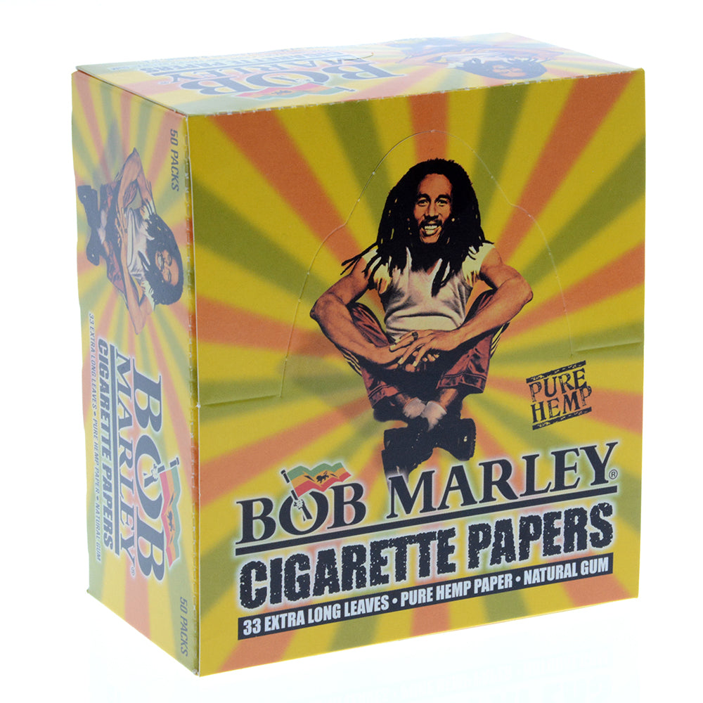 Bob Marley - King Size Hemp Rolling Papers - Box of 50 Packs - 2