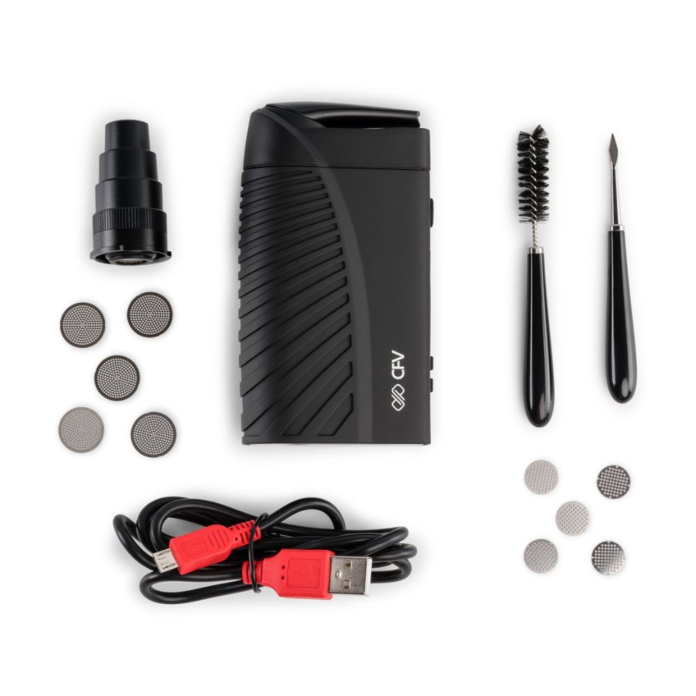 Boundless CFV Convection Vaporizer | Black - Complete Set 