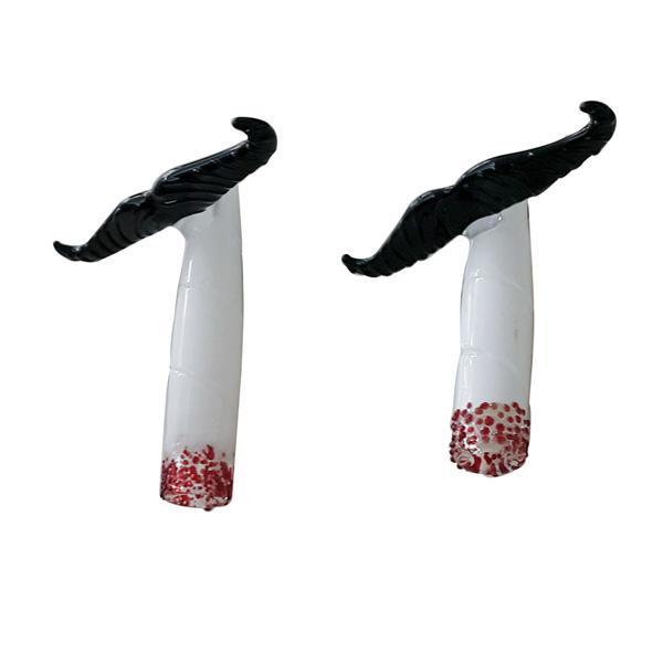 Mustache Cig One Hitter