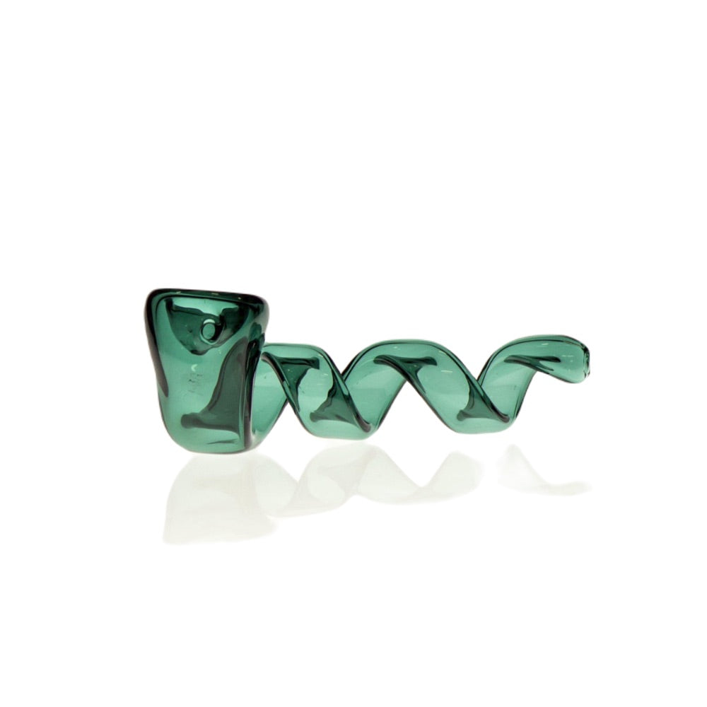Twisted Glass Hand Pipe