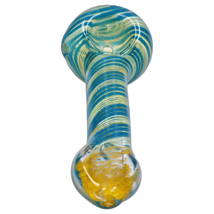 GC Color Twisting Spoon Pipe - 3 in.