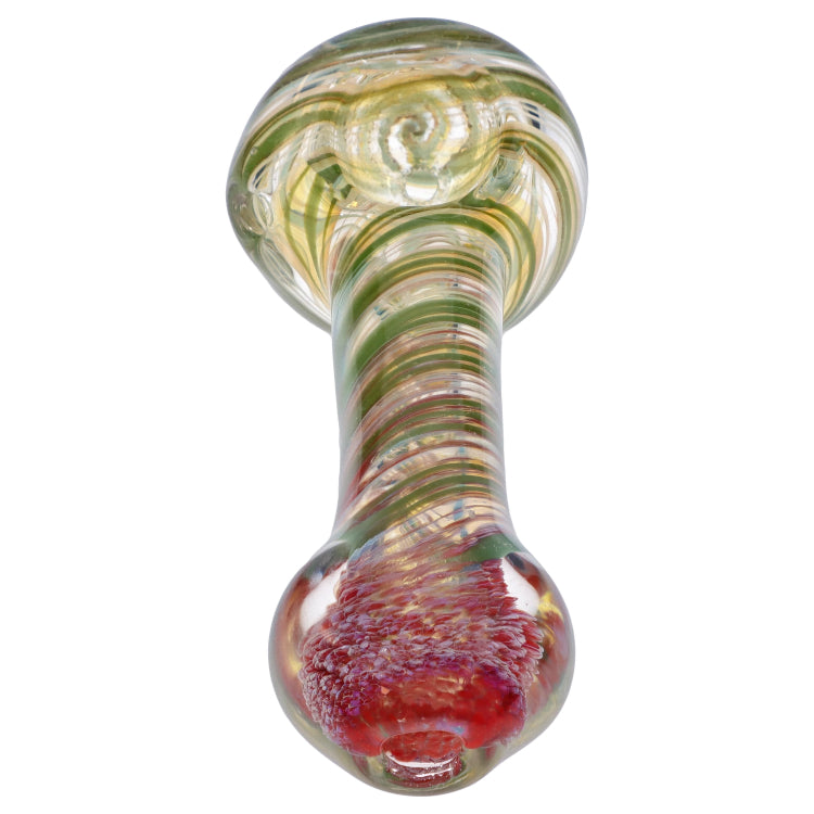 GC Color Twisting Spoon Pipe - 3 in.