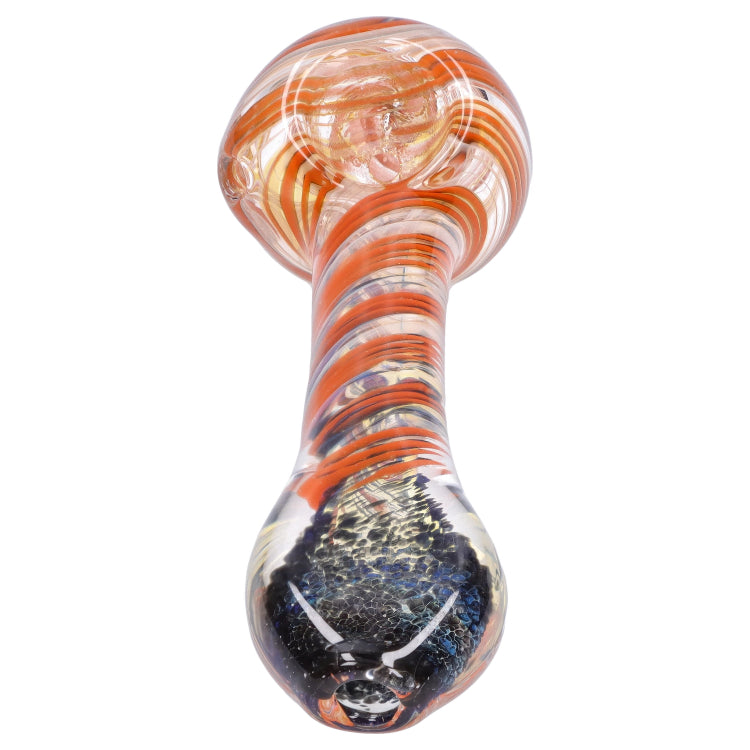 GC Color Twisting Spoon Pipe - 3 in.