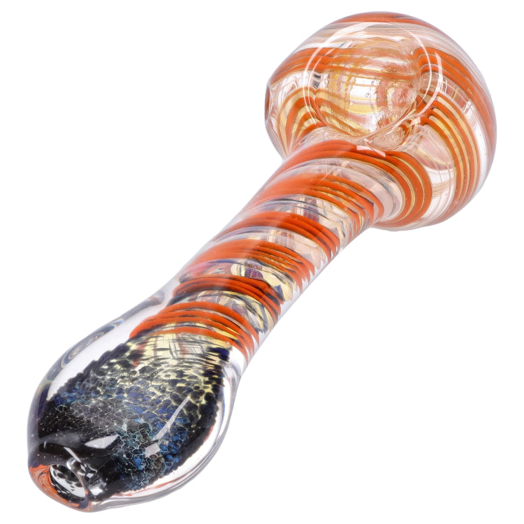 GC Color Twisting Spoon Pipe - 3 in.