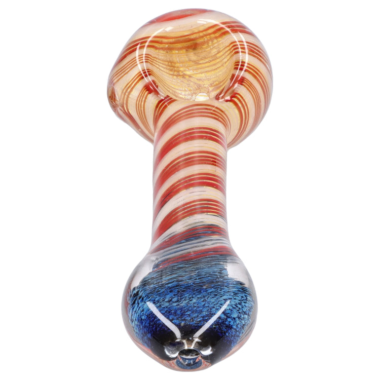 GC Color Twisting Spoon Pipe - 3 in.