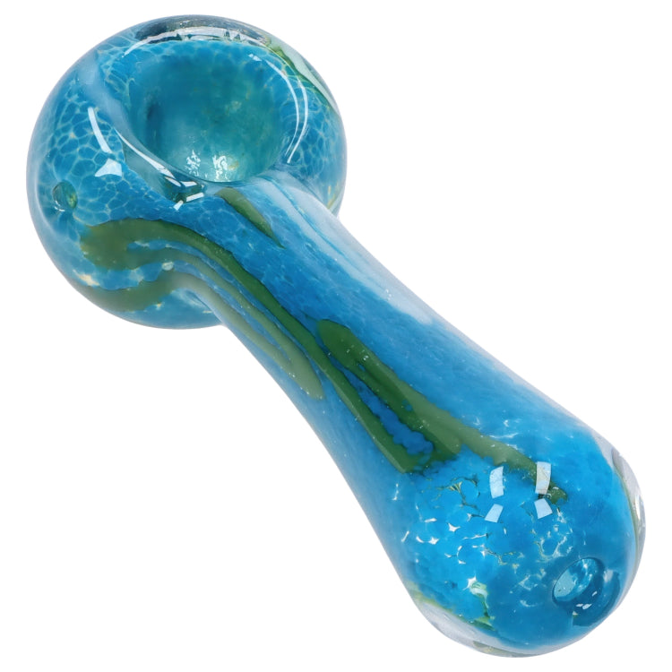 Grasscity Color Frit Spoon Pipe - 3 in.