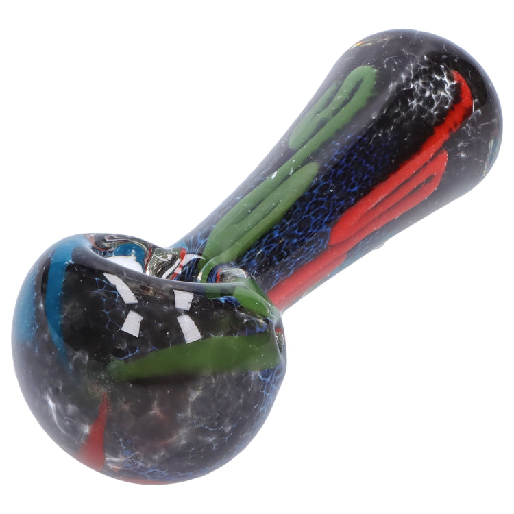 Grasscity Color Frit Spoon Pipe - 3 in.