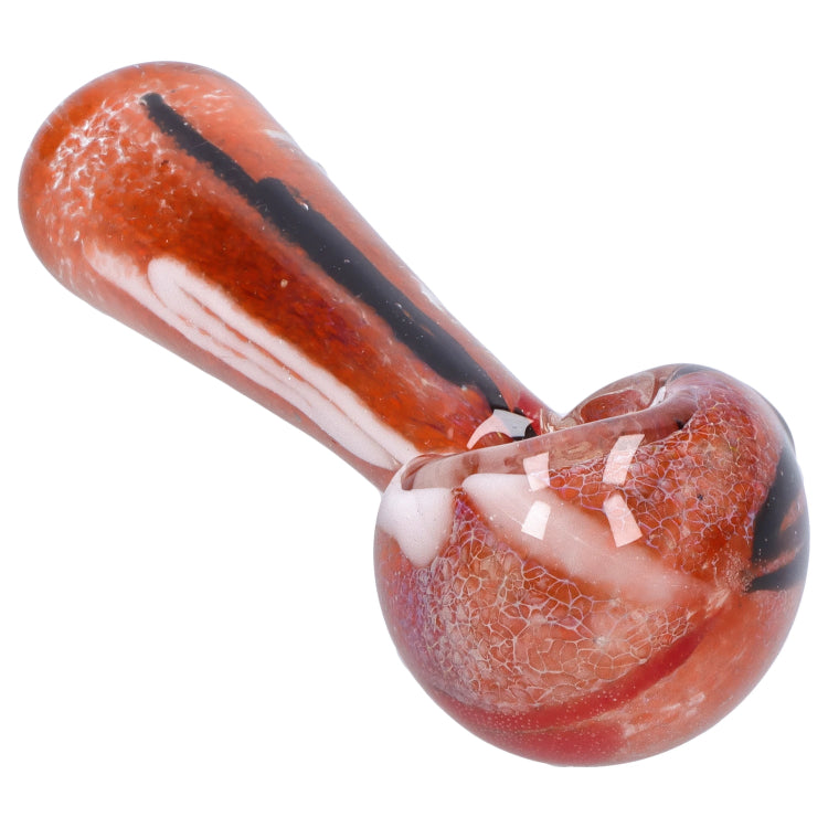 GC Color Frit Spoon Pipe - 3 in.