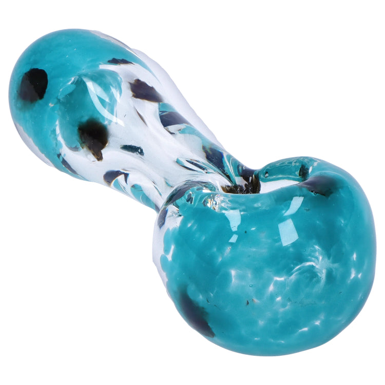 Grasscity Color Frit with Dots Spoon Pipe - 2.5 in.