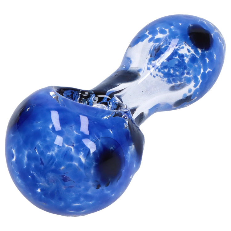 Grasscity Color Frit with Dots Spoon Pipe - 2.5 in.