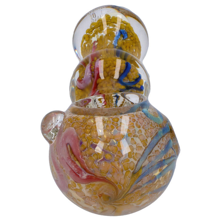 GC Fancy Frit Spoon Pipe - 3.5 in.